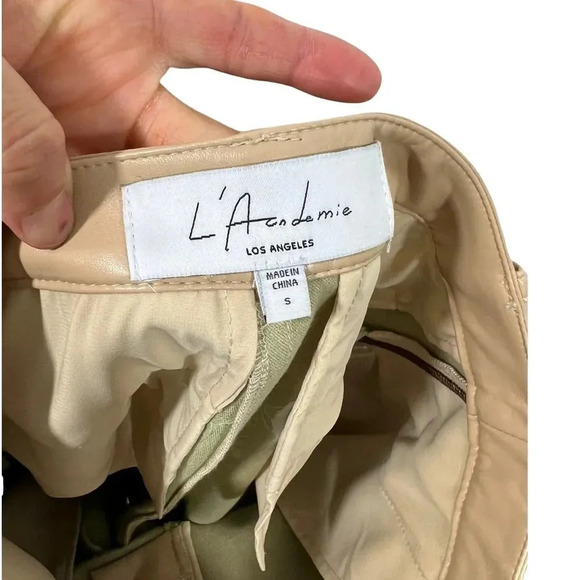 L'ACADEMIE Olenna Leather Pant - Picture 4 of 8